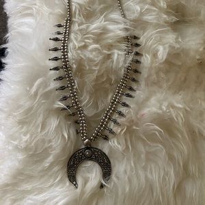 Squash blossom lead free and silver plated